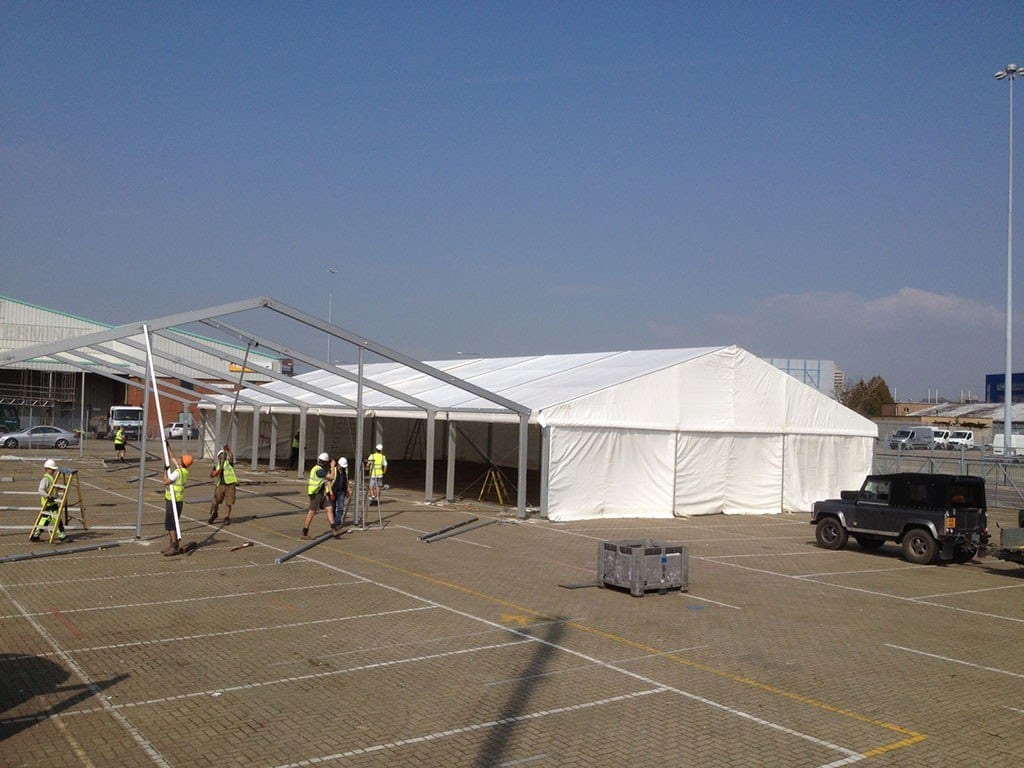 Temporary Storage Marquee Hire Southampton